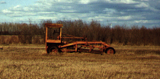 [Old plow]